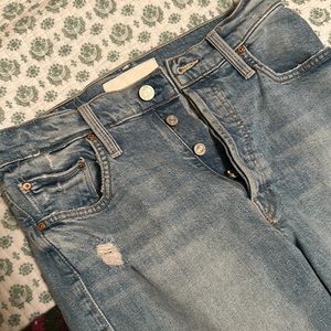 MOTHER denim, Tomcat style light wash jean